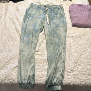 Silky pajama joggers